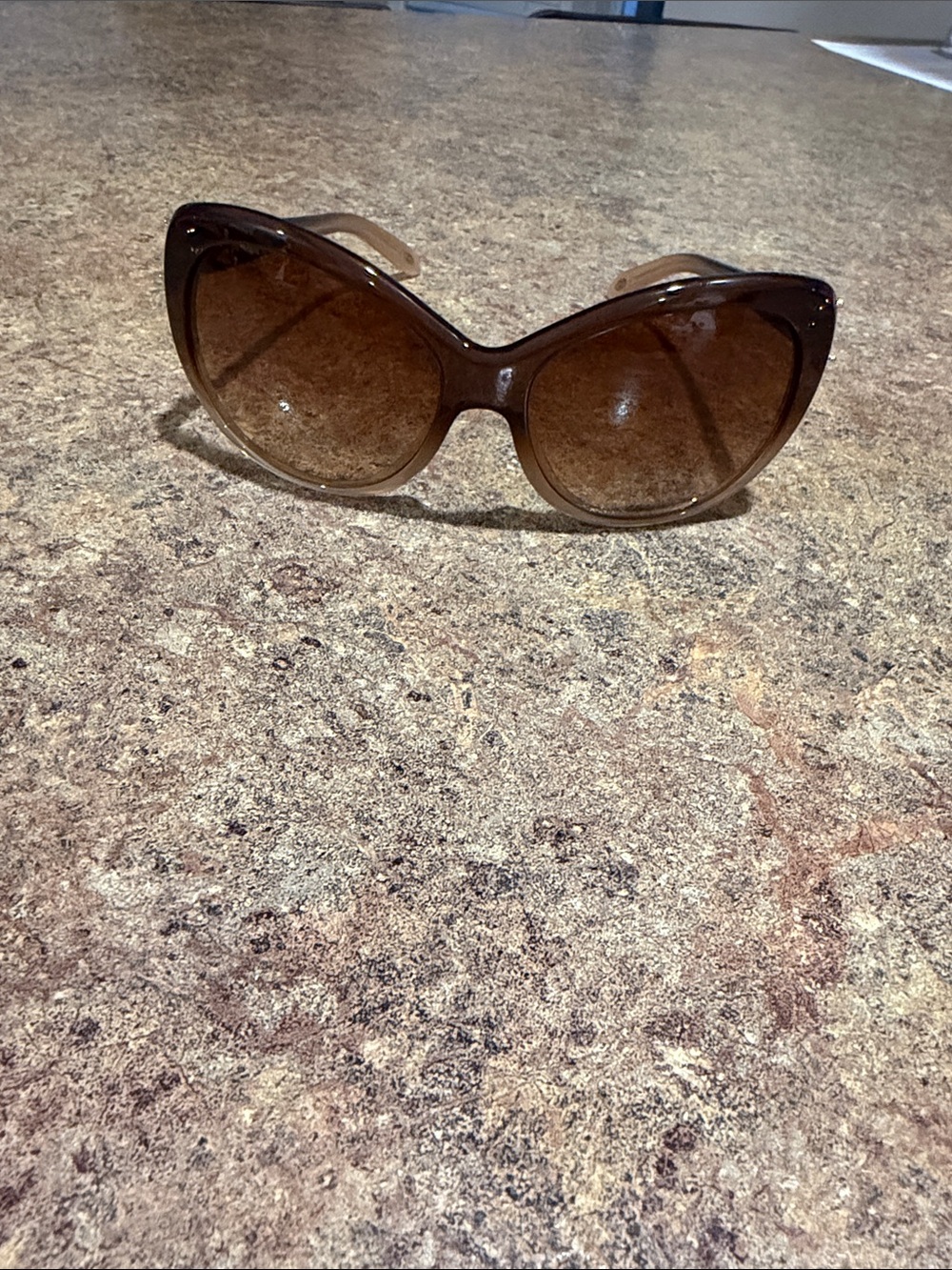 Tiffany & Co. Brown Gradient Cat-Eye Sunglasses